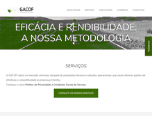 Tablet Screenshot of gacof.com